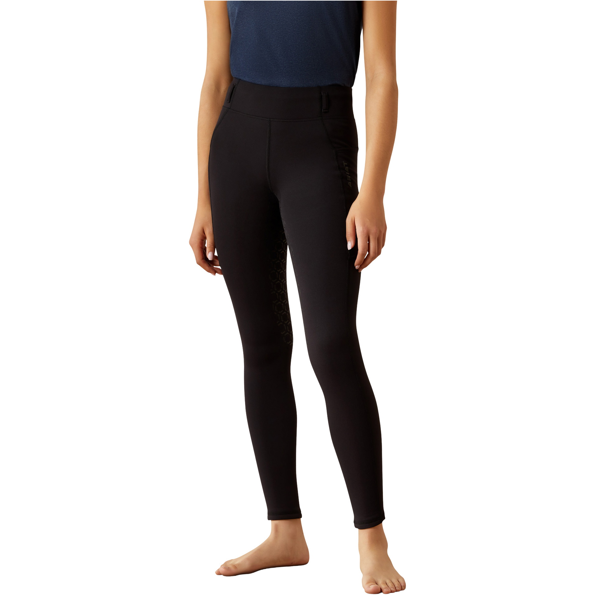 2025 Ariat Junior Venture 2 . 0 Thermal Full Seat Tight 10062837 - Black